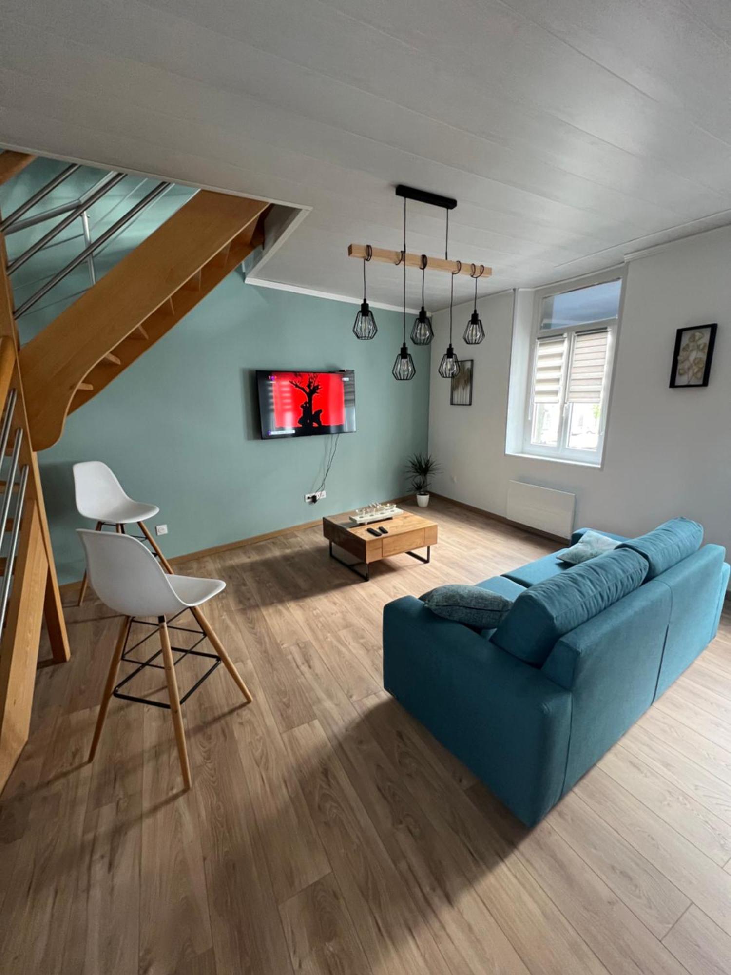 Au Petit Bonheur Apartment Etaples Luaran gambar
